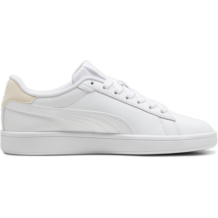 Кросівки PUMA Smash 3.0 L унісекс (білий/рожевий/сріблястий), розмір 45 EU