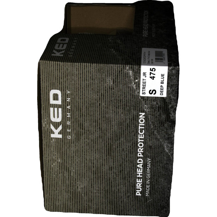 Дитячий велосипедний шолом KED Street Jr. Pro, матовий синій, розмір S (49-55 см), 2023