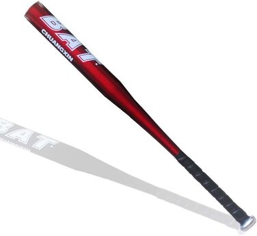 Алюмінієва біта для бейсболу 34 дюйми (86,4 см) багатоколірна, для дорослих та молоді, чоловіча/жіноча (червона)