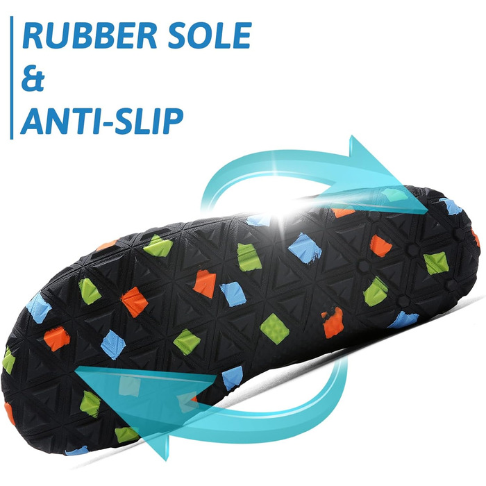 Дитячі трекінгові черевики Littleplum для хлопчиків, підошва для босоногих, дихаючі, антиковзні, чорно-сині, 35 EU