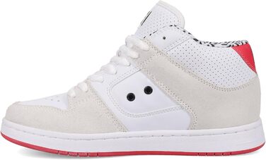 Кросівки DC Shoes Manteca Mid для жінок, чорно-білі (40 EU, білий, рожевий, чорний)