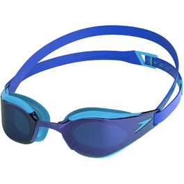 Дитячі окуляри для плавання Speedo Fastskin Hyper Elite з дзеркальними лінзами, сині, універсальний розмір
