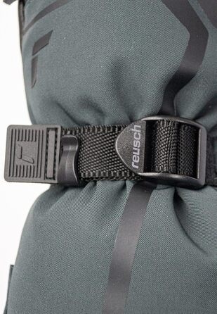 Лижні рукавички Reusch Down Spirit Gore-Tex, пухові, водонепроникні, дихаючі, дуже теплі, сірі/чорні, розмір 7