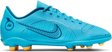 Дитячі футбольні бутси Nike Vapor 14 Club (38 EU, Синій/Помаранчевий)