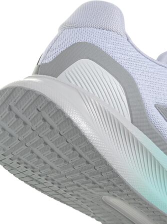 Жіночі кросівки для бігу adidas Runfalcon 5 з амортизацією Cloudfoam, білі/чорні (розмір 44 EU)