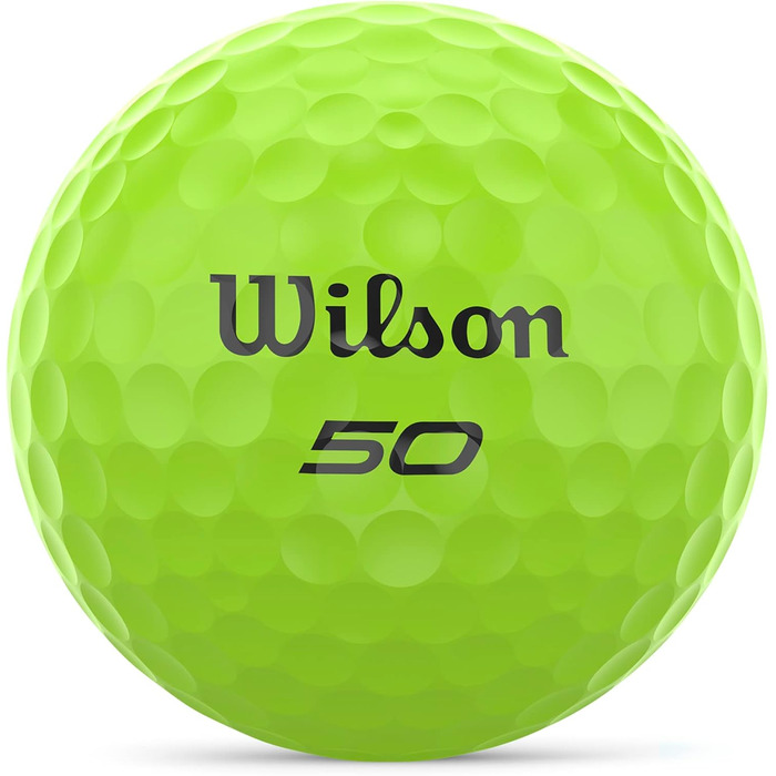 Гольф-м'ячі Wilson Fifty Elite, зелені, стандартний розмір, 12 шт