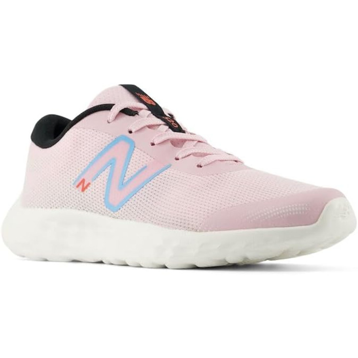 Кросівки New Balance 411v3 Unisex (широкі, 5.5, рожевий, блакитний, чорний)