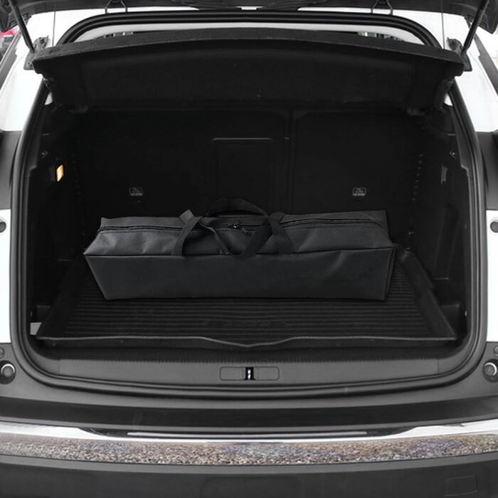 Складаний туристичний стіл Boosden 120x80 см з сумкою для пікніка, грилю та відпочинку на природі (чорний)