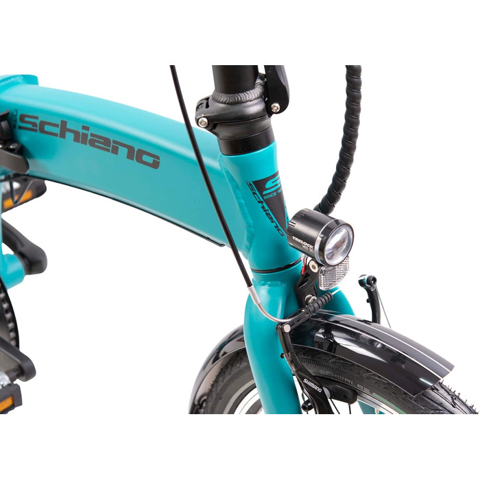 Електровелосипед F.lli Schiano Galaxy 20 дюймів, складаний, Shimano, для дорослих, до 25 км/год, чоловічий/жіночий, комфортний міський e-bike