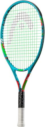 Дитяча тенісна ракетка Head Novak 25, синя, для дітей 8-10 років, розмір ручки 0.5