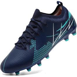 Чоловічі футбольні бутси для штучного покриття, дитячі тренувальні кросівки, спортивне взуття для футболу та відпочинку на природі, розмір 39-45, блакитні