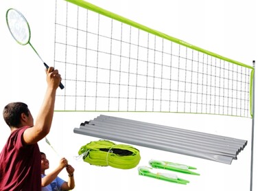 Професійний набір сітки 4в1 для волейболу, бадмінтону та тенісу, розмір XXL 609x220 см