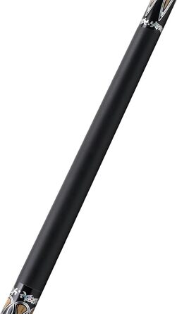 Більярдний кий CUESOUL 58 дюймів, 21oz, 13 мм, з ірландською обмоткою, у синій/коричневій сумці