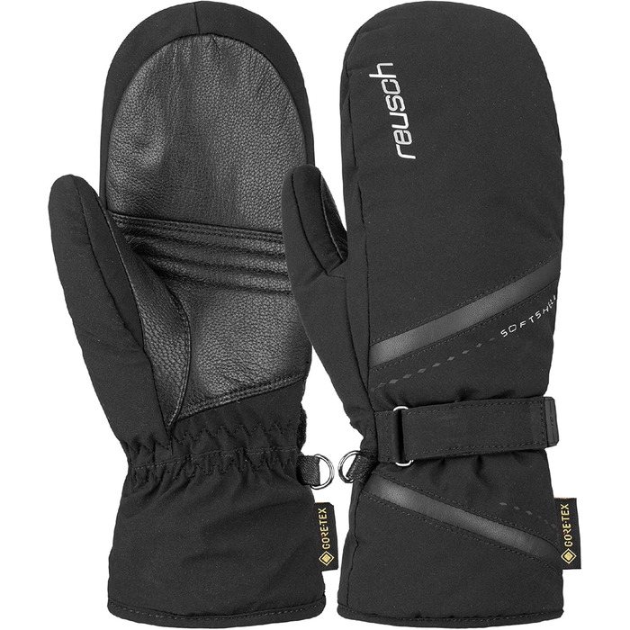 Жіночі рукавиці Reusch Alexa GTX, чорні/сріблясті, розмір 6.5, мембрана Gore-Tex