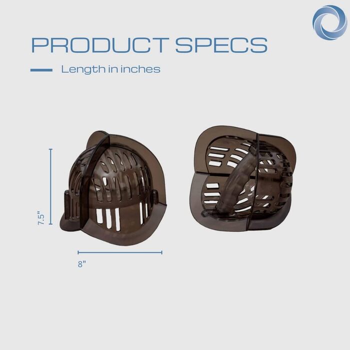 Аквагантелі Aquatic Bell Set (середній опір) для фітнесу та аквааеробіки, 1 пара, полікарбонат