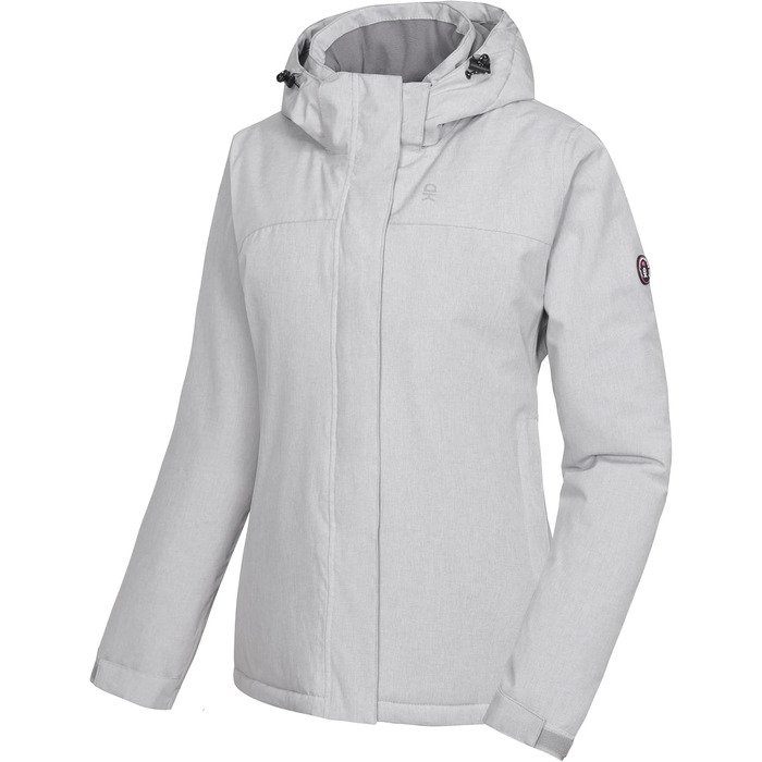 Водонепроникна куртка Little Donkey Andy для жінок, легка та дихаюча, для активного відпочинку та походів, Upgrade/Türki meliert (XXL, Upgrade/Hellgrau meliert)