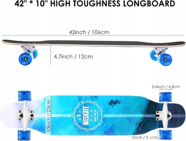 Лонгборд WeSkate ABEC-9