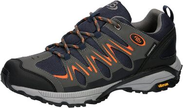 Жіночі похідні черевики Brütting Expedition (37 EU, морський колір, сірий, помаранчевий)