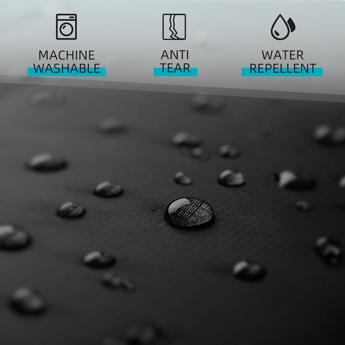 Спальний мішок Forceatt -10°C~15°C 4 сезони, зимовий для дорослих, водонепроникний, ультралегкий для кемпінгу, подорожей, відпочинку на природі та вдома. - Чорний
