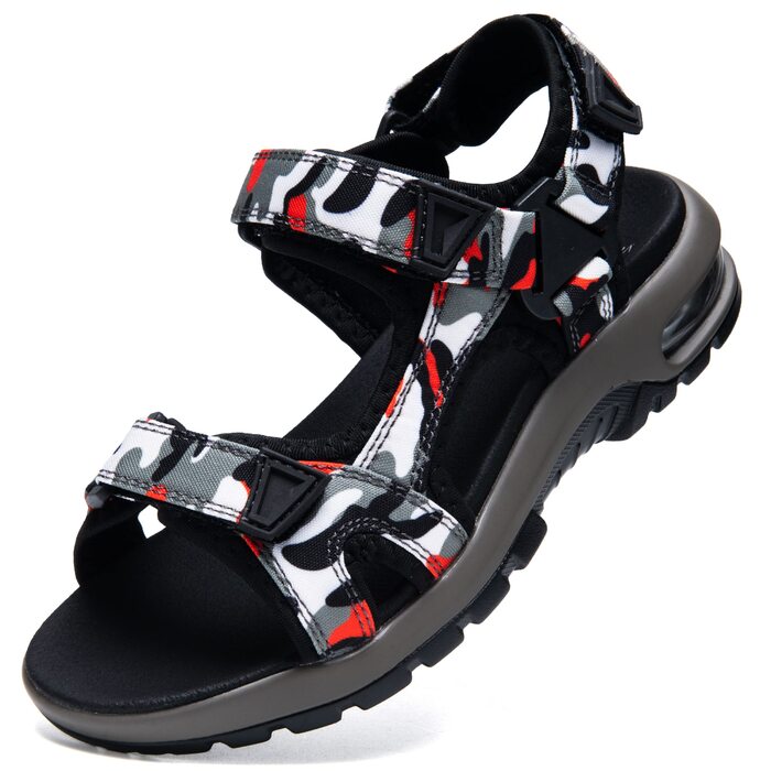 Дитячі сандалі Visionreast для хлопчиків, пляжні, спортивні, трекінгові, з повітряною подушкою, протиковзкі, літні, для активного відпочинку, хакі (28 EU)