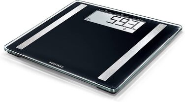 Ваги-аналізатор Soehnle Shape Sense Control 100 для фітнесу, вимірювання води та жиру, велика LCD-індикація