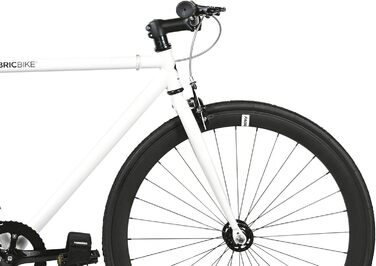 Чоловічий велосипед FabricBike Original 2.0, білий-чорний, розмір S