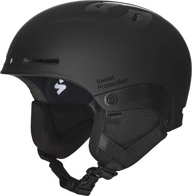 Шолом Sweet Protection Blaster II для лиж і сноуборду, регульований, легкий, знімні вушні подушки, чорний, розмір M
