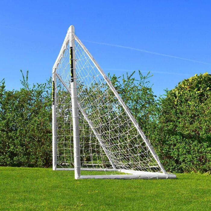 Ворота для футболу FORZA 2,4 x 1,8 м - міцні, для гри в будь-яку погоду, з можливістю придбання цілі та сумки