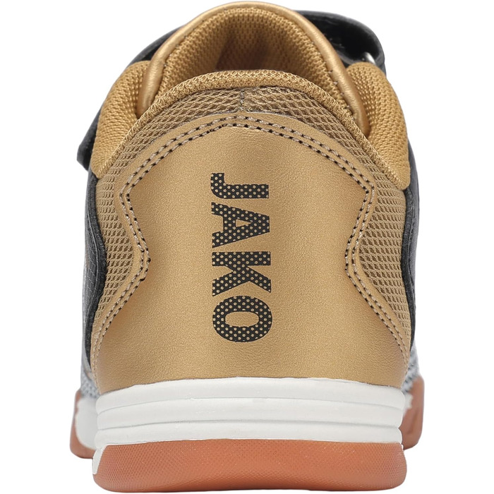 Детские кроссовки для зала JAKO J-SI Course (32 EU, черный/золотой)