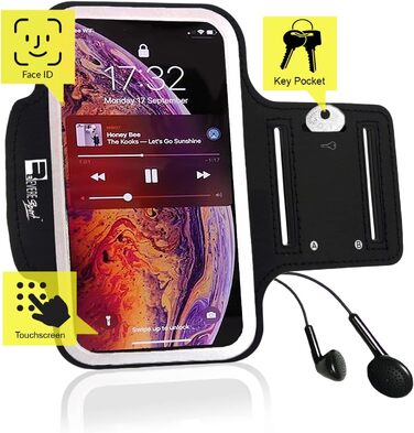 Спортивний чохол-наручний браслет RevereSport для iPhone Max 16/15/14/13/12/Plus (6.7 дюйма) — для бігу, фітнесу, тренувань