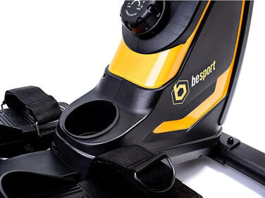 Гребний тренажер Besport BS-6032R SWIMMER магнітний чорно-жовтий