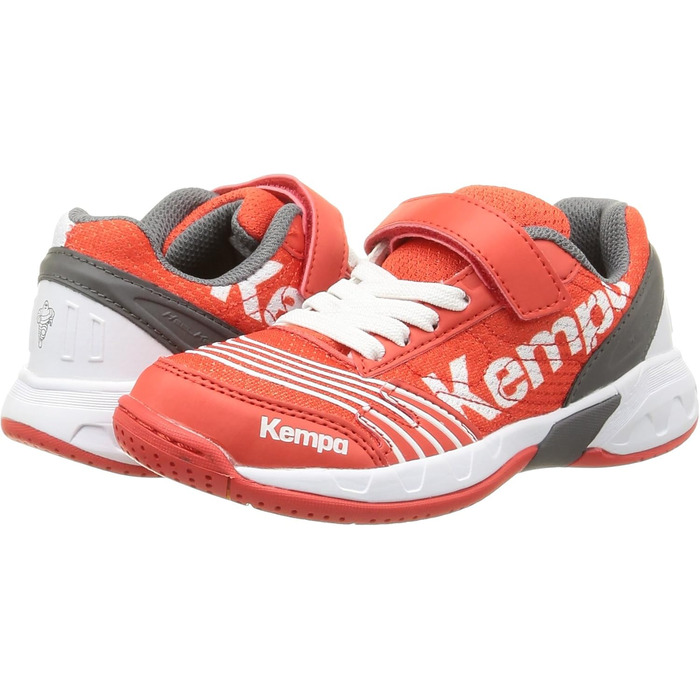Гандбольні кросівки Kempa STATEMENT ATTACK для дітей (унісекс), 29 EU, багато кольорів (червоний, сірий, білий)