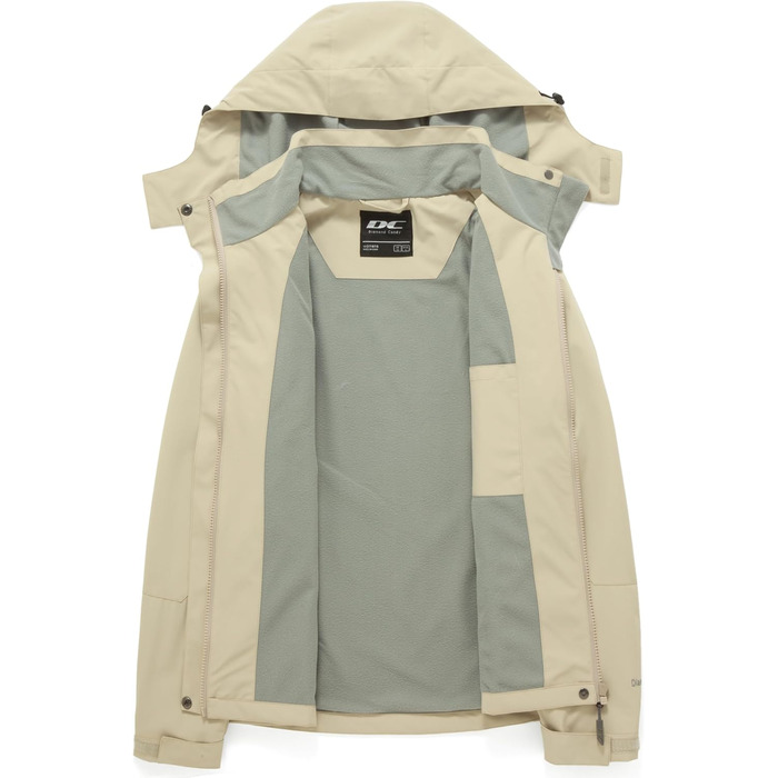 Водонепроникна куртка-вітровка Daen Outdoor Softshell з капюшоном для походів та прогулянок, розмір M, колір хакі