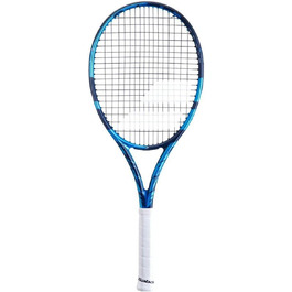 Тенісна ракетка Babolat Pure Drive Team 285 г, без струн, турнірна, синьо-біла