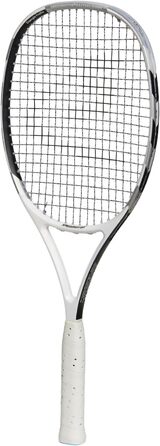 Бадмінтонна ракетка Speedminton Phantom біло-чорно-срібляста