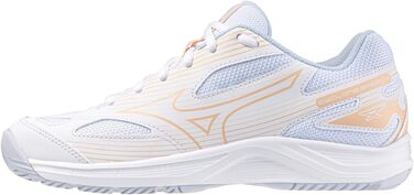 Жіночі волейбольні кросівки Mizuno Cyclone Speed 4 V1GC237000 білі, біло-фіолетові (42 EU)