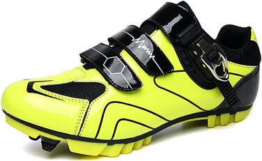 Велосипедні шкарпетки для жінок та чоловіків, MTB, Radsportschuhe, кросівки для катання на велосипеді, дихаючі, для активного відпочинку, шкарпетки для велосипеда, шкарпетки Spin MTB, розмір 42 EU, жовті