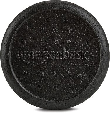 Amazon Basics Поролоновий фітнес-ролик високої щільності 90 см чорний