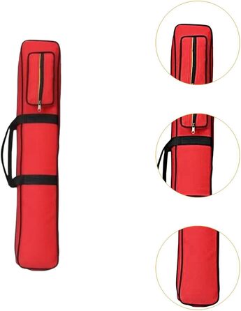 Чохол для більярдних київ, вінтажний стиль, великі кишені, червоний колір