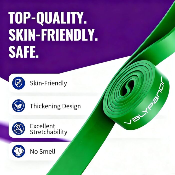 Еластичні стрічки для фітнесу Widerstandsbänder 4 рівні, 4 шт. для силових тренувань, розтяжки, калістеніки, кросфіту, пілатесу, йоги, з дверним фіксатором та сумкою для зберігання