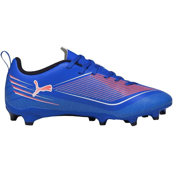 Дитячі футбольні бутси PUMA Ultra 6 Play FG/AG Jr - блакитно-біло-червоні (29 EU)