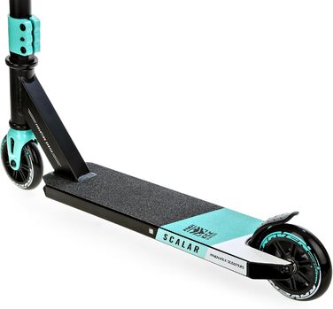 Самокат трюковий RAVEN Evolution Scalar Mint 100мм для дітей та дорослих: колеса PU+PP, підшипники ABEC-7