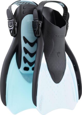 Ласти CRESSI Star Fins L/XL (44-48) чорно-блакитні - для снорклінгу та плавання