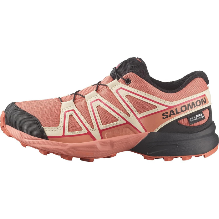 Salomon Speedcross Waterproof: Дитячі трекінгові кросівки для хайкінгу, 32 EU, Emberglow/Peach/Coral
