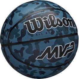 Баскетбольний м'яч Wilson MVP CAMO Blue (5)
