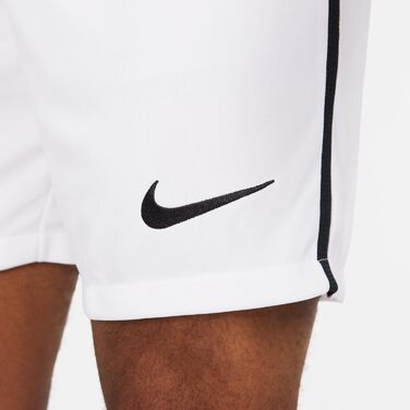 Чоловічі баскетбольні шорти Nike Dri-FIT League 3 трикотажні, білі/чорні, розмір L, DR0960