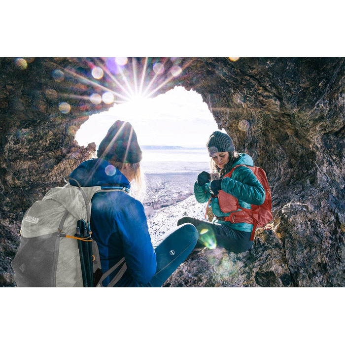 Гідраторний рюкзак CamelBak Octane 16 для мультиспорту з резервуаром 2 л, сірий/оранжевий