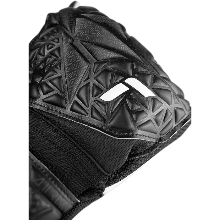 Воротарські рукавички Reusch Attrakt Starter Solid Junior (Чорні, Розмір 5) для дітей та підлітків | Зчеплення, стабільність, тренування, Kunstrasen/Naturrasen/Hartplatz
