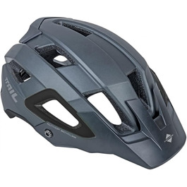 Велосипедний шолом Author Trail X9 Inmold L 59-63 см з системою Dial-Fit, чорний, для MTB і кросу
