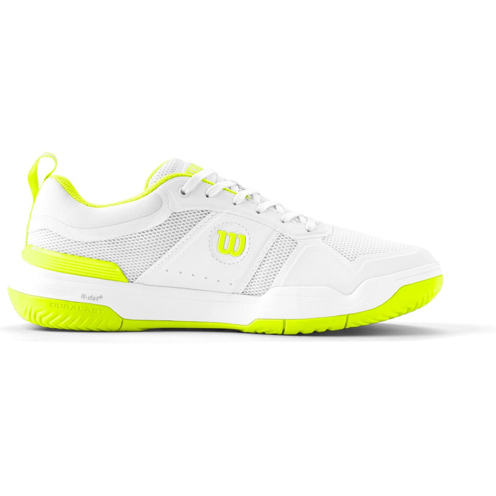 Жіночі кросівки для піклболу Wilson Pickle Pro (38 2/3 EU, білий, безпечний жовтий)